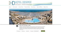 Desktop Screenshot of hoteldesiree.com